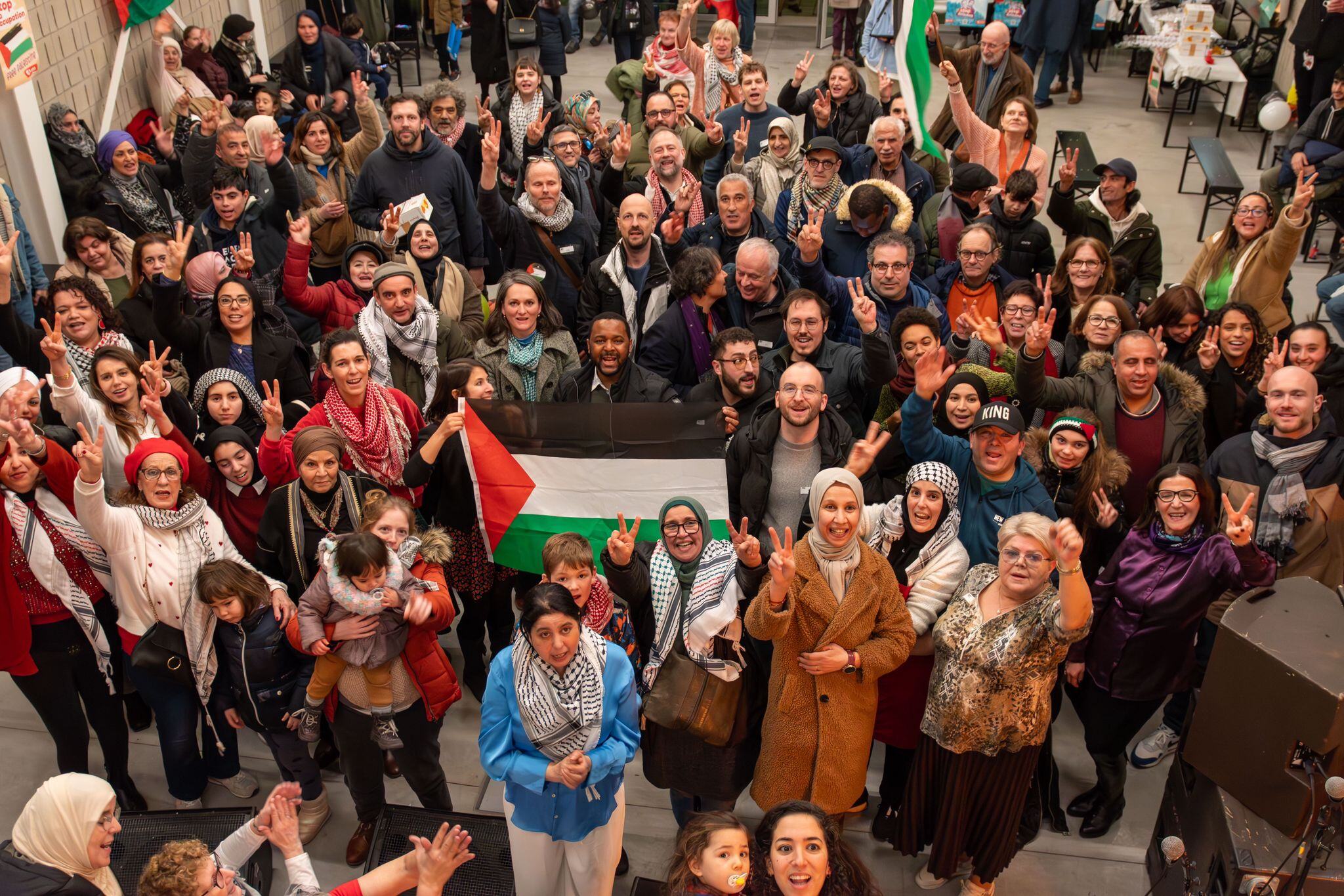 Molenbeek : le PTB récolte 3 000 € pour un hôpital palestinien lors d’une soirée de solidarité